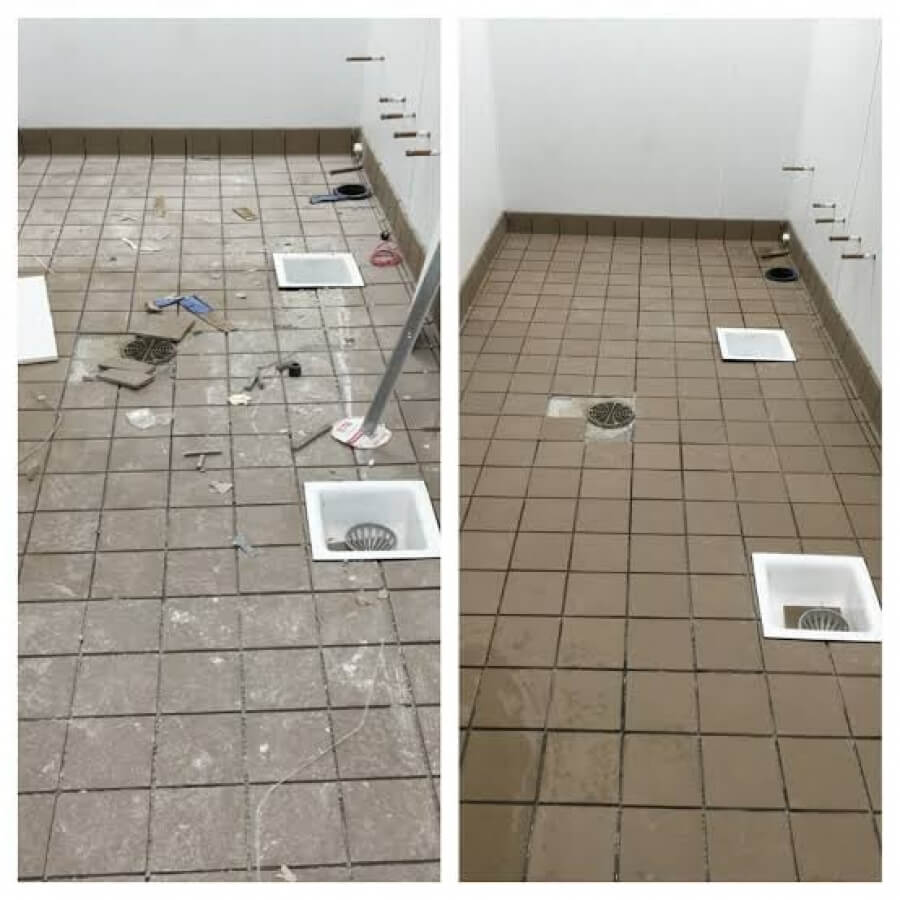 Temizlikten önce ve sonra