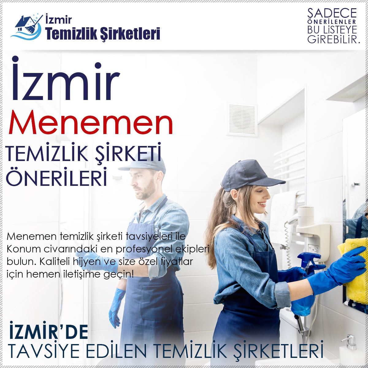 Menemen Temizlik Şirketi Tavsiyeleri